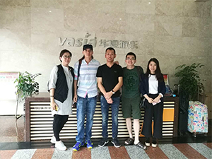 David from Malaysia visited our factory